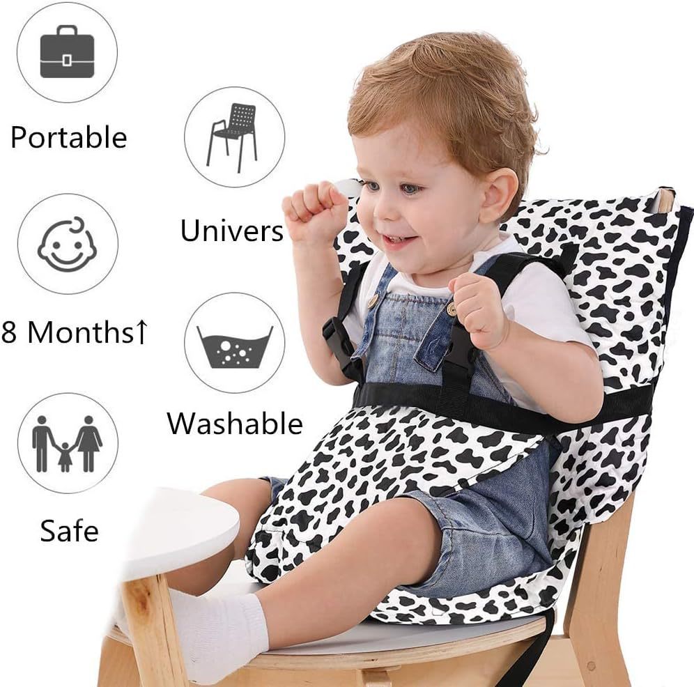 Safety Belt Dining Chair Bag Safety Seat Belt Strap Travel Carrying Seat Portable High Chair Suitable For Travel