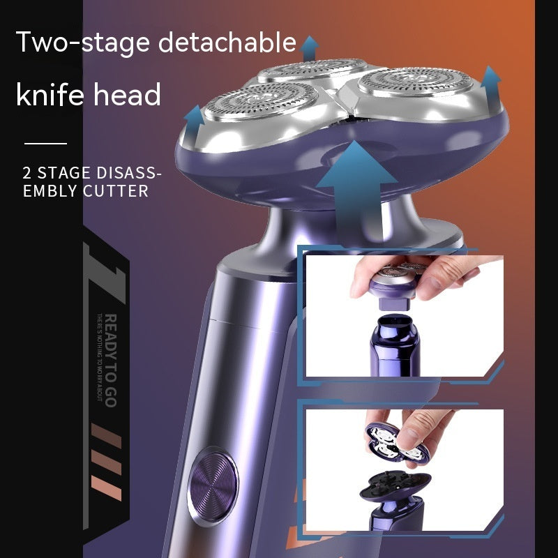 Electric Shaver with Rechargeable Battery and Automatic Gift Box Collection - Shave in Style Our automatic gift box