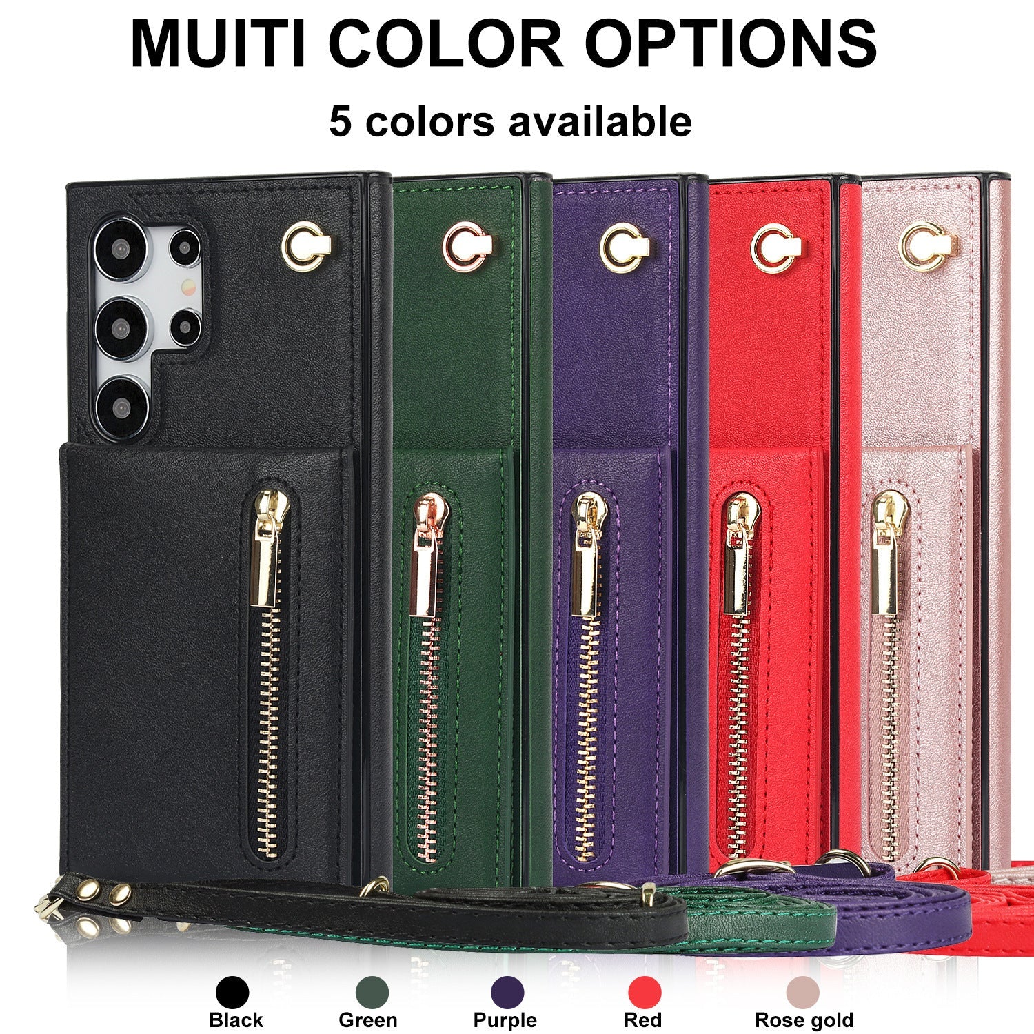 Samsung Card Holder Phone Case with Stand PU TPU Handmade Japanese Korean Style Teleplus