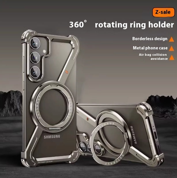 Samsung Galaxy S24 Ultra Aluminum Alloy Frameless Heat Dissipation Phone Case - for Cool Phones aluminum alloy