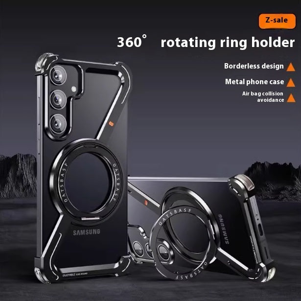 Samsung Galaxy S24 Ultra Aluminum Alloy Frameless Heat Dissipation Phone Case - for Cool Phones aluminum alloy