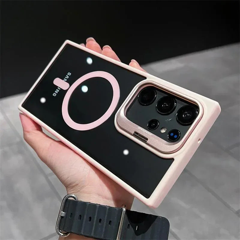 Samsung Phone Case Magnetic Frame Metal Bracket with Shockproof and Heat Dissipation - Lens for Your of Fame phone case
