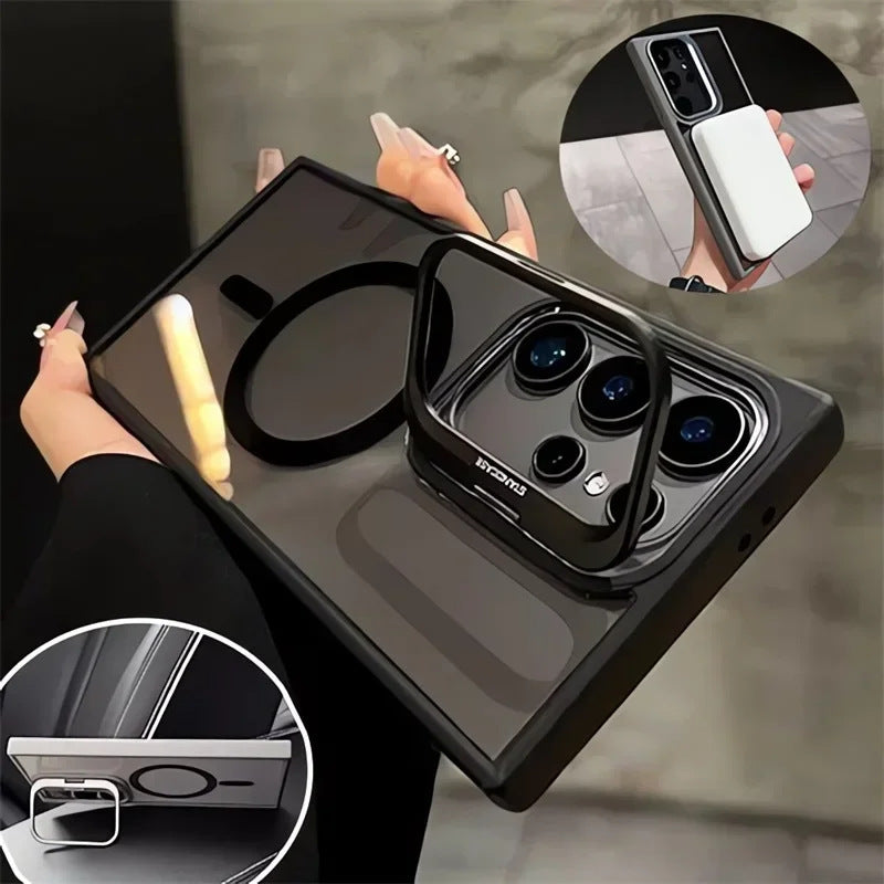 Samsung Phone Case Magnetic Frame Metal Bracket with Shockproof and Heat Dissipation - Lens for Your of Fame phone case