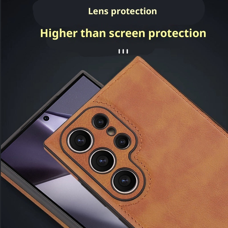 Samsung Protective Case TPU Anti-Drop Cover Embossed Business Design - Teleplus protective case