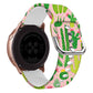 Samsung Silicone Smart Watch Strap 20mm 46 Colors Print - in smart watch strap 22mm silicone print
