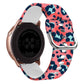 Samsung Silicone Smart Watch Strap 20mm 46 Colors Print - in smart watch strap 22mm silicone print