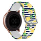 Samsung Silicone Smart Watch Strap 20mm 46 Colors Print - in smart watch strap 22mm silicone print