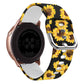 Samsung Silicone Smart Watch Strap 20mm 46 Colors Print - in smart watch strap 22mm silicone print