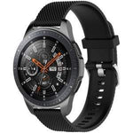 Samsung Silicone Textured Strap for Galaxy Watch 22mm Replacement - strap samsung silicone textured