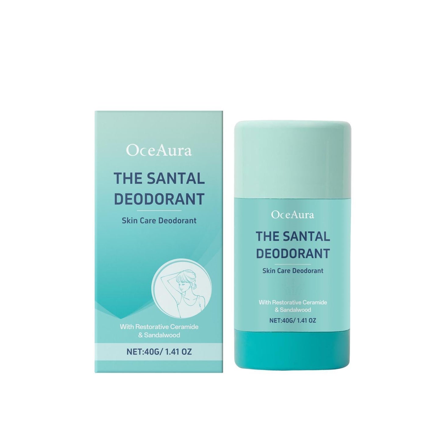 Santal Deodorant with Sandalwood Extract and Ceramide EOS for Skin Care - Teleplus santal deodorant sandalwood extract