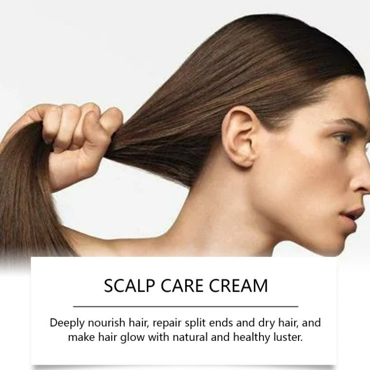Scalp Care Cream with Ginger Root Oil for Hair Color Brightness - Teleplus ginger root oil scalp care cream hair color