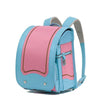 Schoolbag Angel Wings Japanese Flip Primary And Secondary School Students - Blue With Red