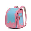 Schoolbag Angel Wings Japanese Flip Primary And Secondary School Students - Red With Blue