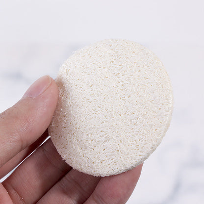 Scrubbing Exfoliating Loofah Round Reusable Facial Wash Puff - for Spa-Level Fun scrubbing exfoliating loofah round