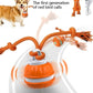 Second Generation Bird Calling Dog Toy Orange Blue with Replacement Rope - Teleplus second generation bird calling