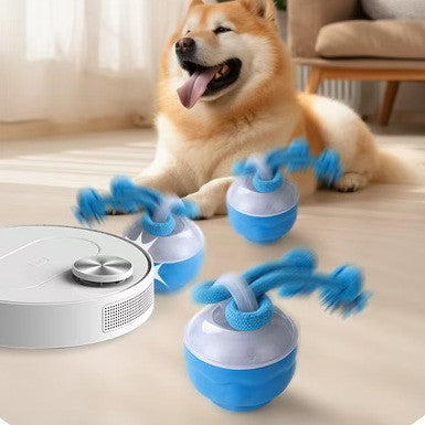 Second Generation Bird Calling Dog Toy Orange Blue with Replacement Rope - Teleplus second generation bird calling