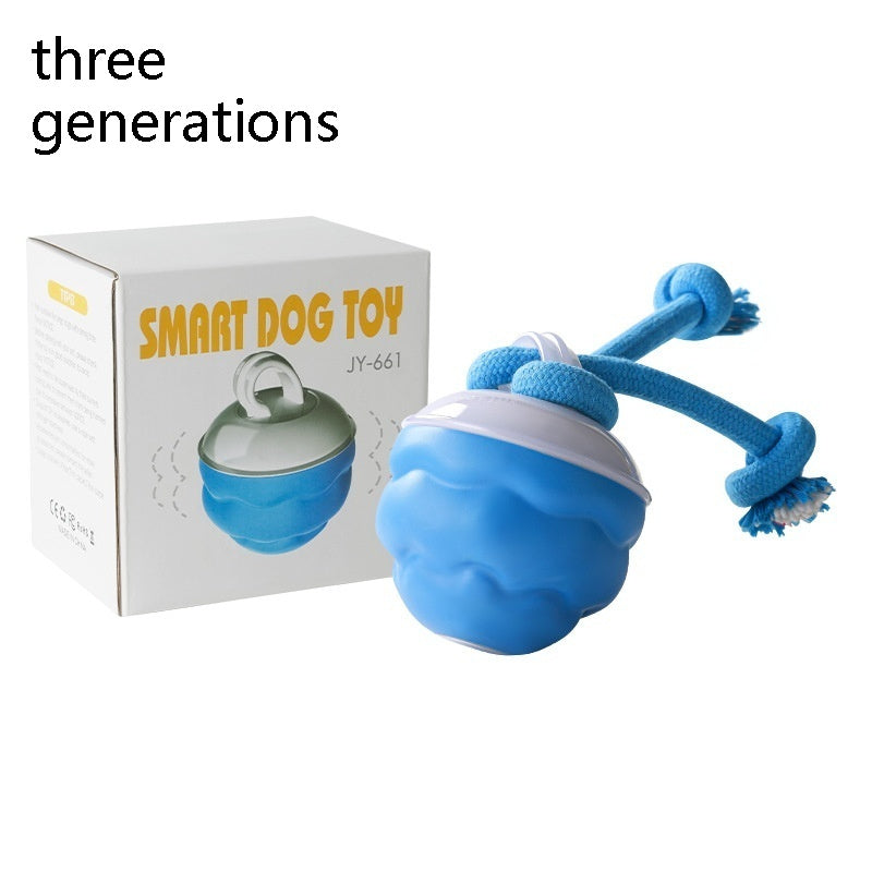 Second Generation Bird Calling Dog Toy Orange Blue with Replacement Rope - Teleplus second generation bird calling