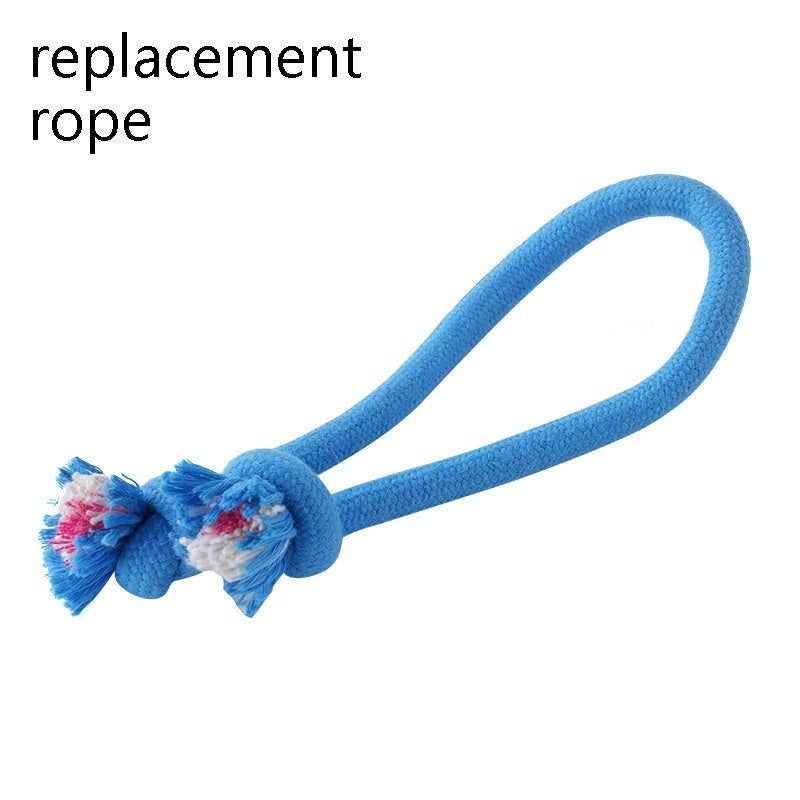 Second Generation Bird Calling Dog Toy Orange Blue with Replacement Rope - Teleplus second generation bird calling