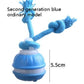 Second Generation Bird Calling Dog Toy Orange Blue with Replacement Rope - Teleplus second generation bird calling