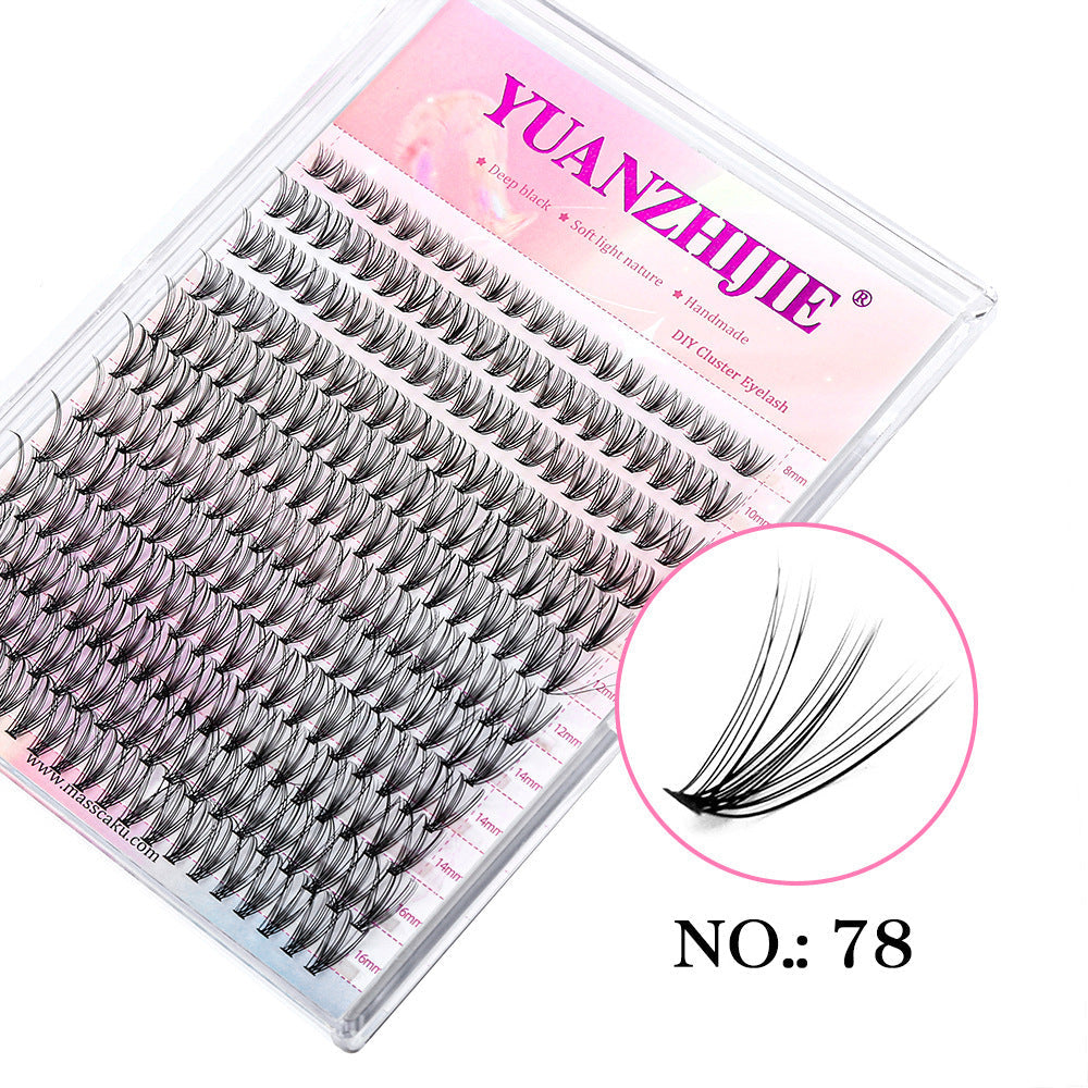 Segmented Eyelashes with Imported Fiber for United States Customers CHF - united states chf segmented eyelashes