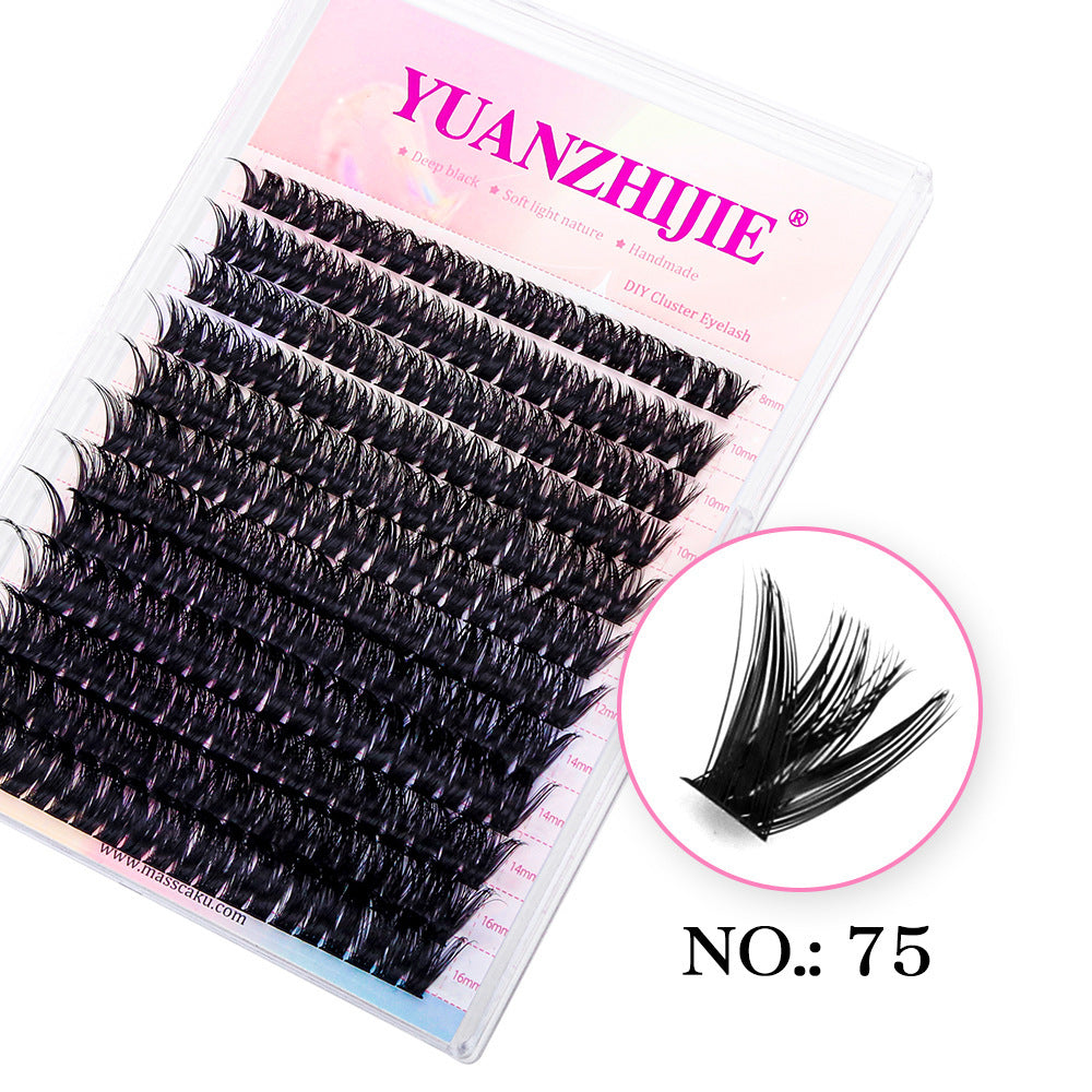 Segmented Eyelashes with Imported Fiber for United States Customers CHF - united states chf segmented eyelashes