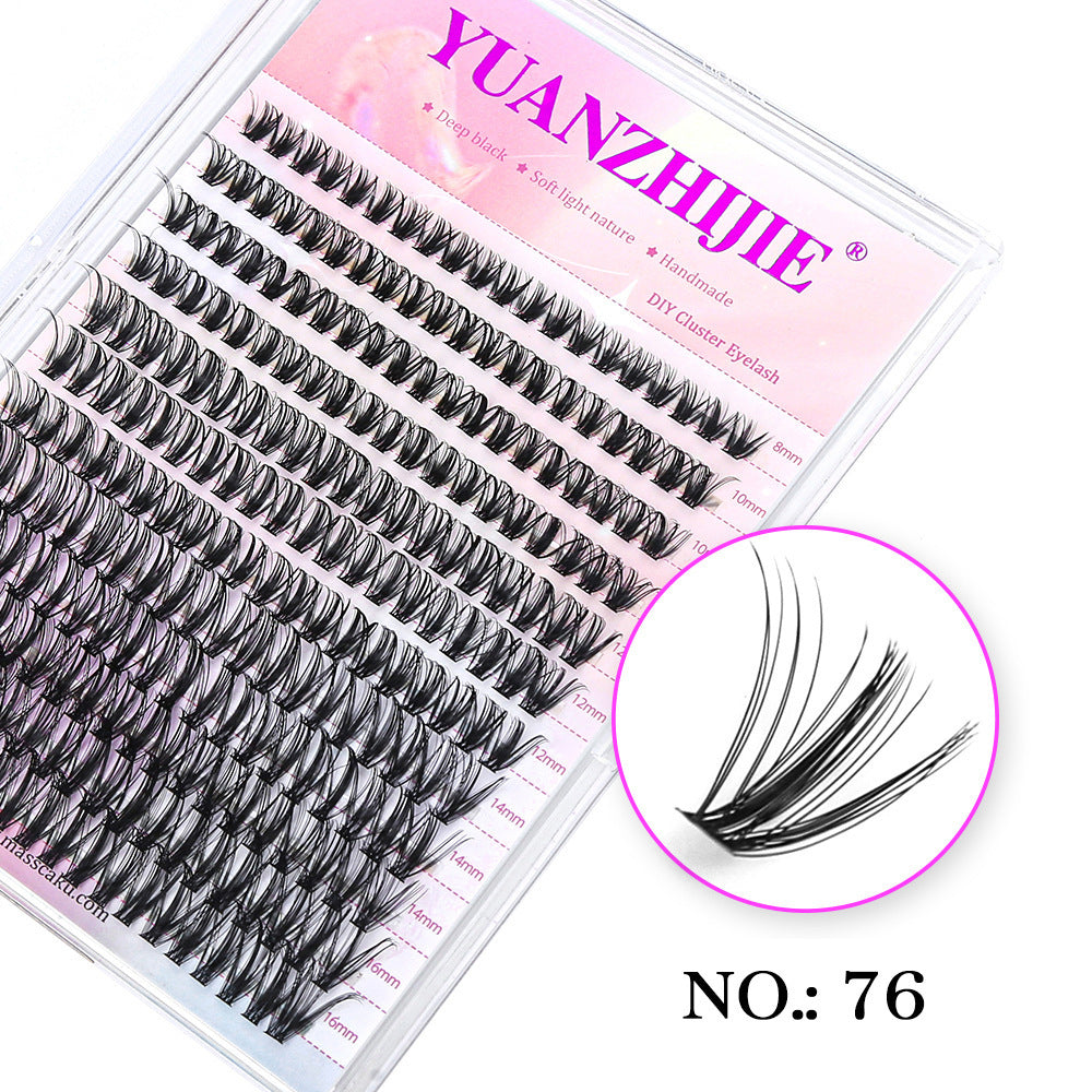 Segmented Eyelashes with Imported Fiber for United States Customers CHF - united states chf segmented eyelashes