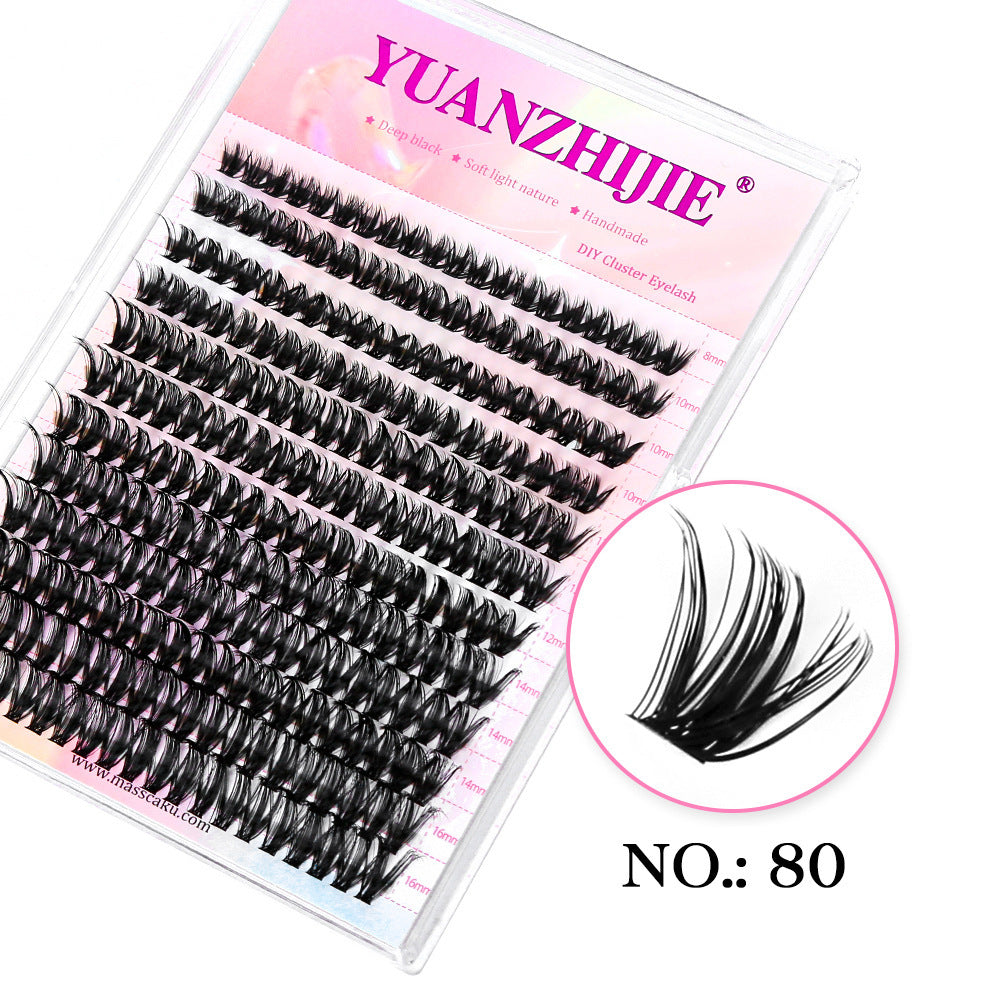 Segmented Eyelashes with Imported Fiber for United States Customers CHF - united states chf segmented eyelashes