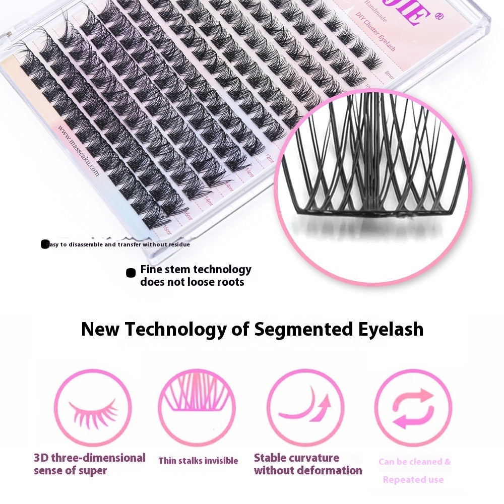 Segmented Eyelashes with Imported Fiber for United States Customers CHF - united states chf segmented eyelashes