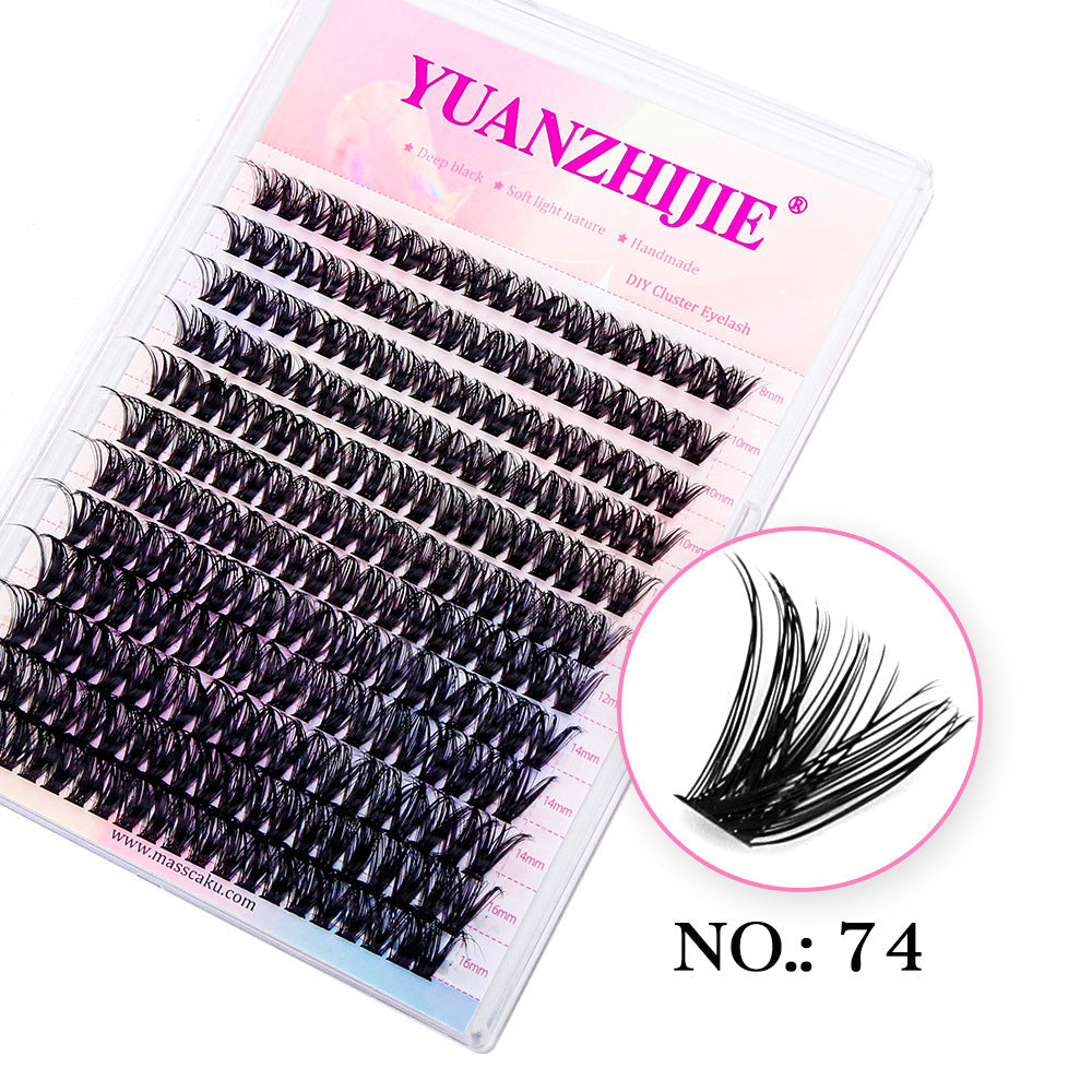 Segmented Eyelashes with Imported Fiber for United States Customers CHF - united states chf segmented eyelashes