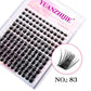 Segmented Eyelashes with Imported Fiber for United States Customers CHF - united states chf segmented eyelashes