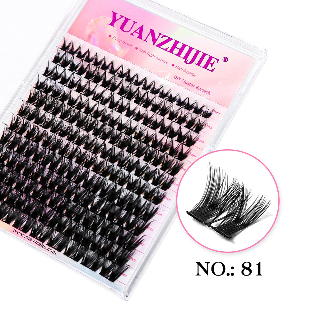 Segmented Eyelashes with Imported Fiber for United States Customers CHF - united states chf segmented eyelashes