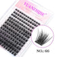 Segmented Eyelashes with Imported Fiber for United States Customers CHF - united states chf segmented eyelashes