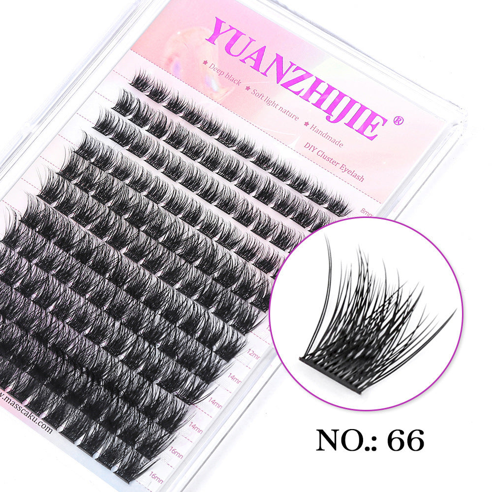 Segmented Eyelashes with Imported Fiber for United States Customers CHF - united states chf segmented eyelashes