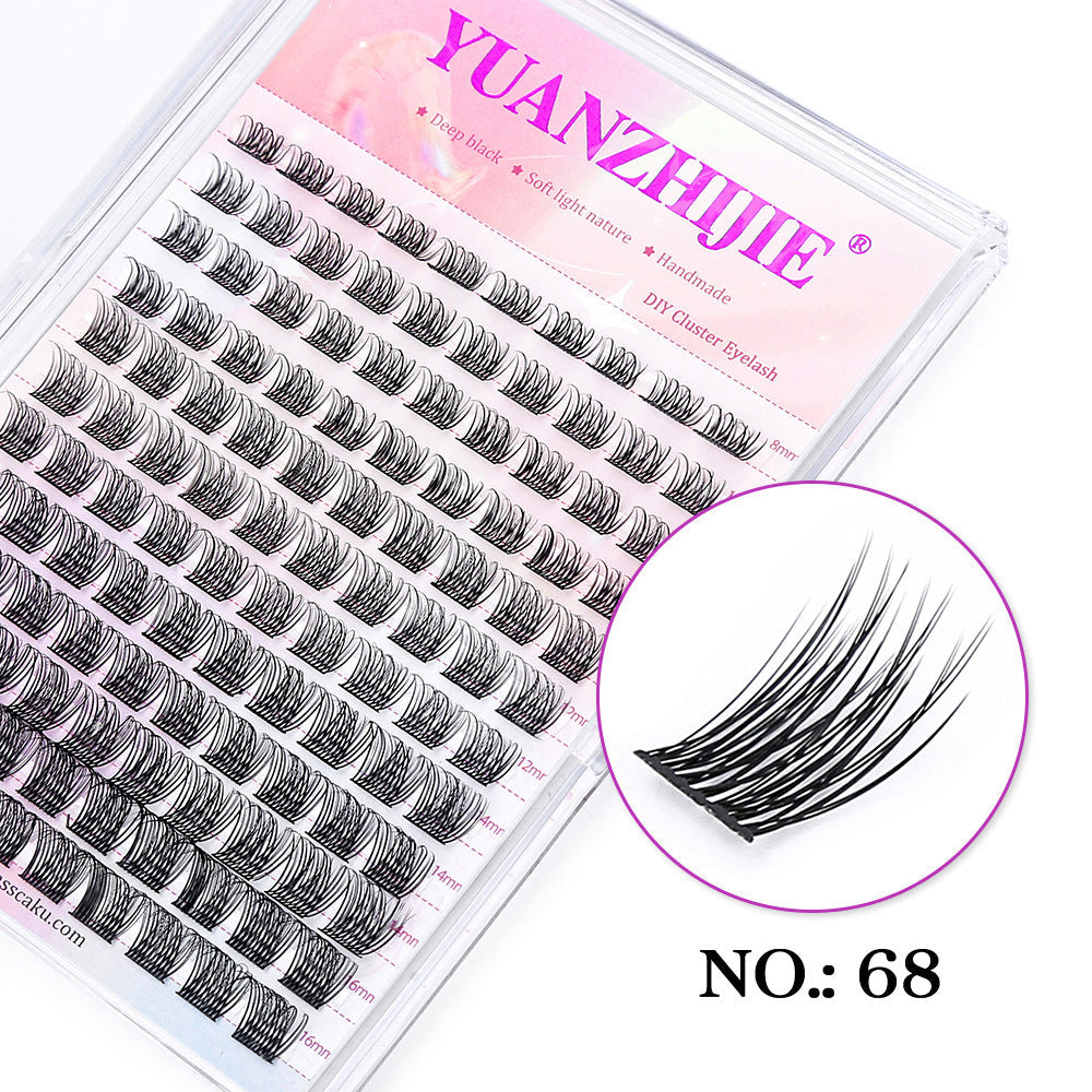 Segmented Eyelashes with Imported Fiber for United States Customers CHF - united states chf segmented eyelashes