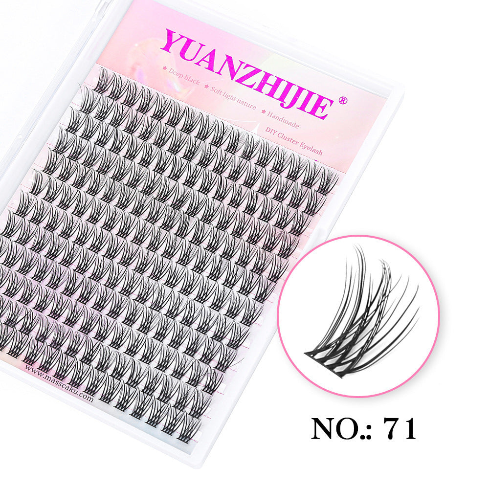 Segmented Eyelashes with Imported Fiber for United States Customers CHF - united states chf segmented eyelashes