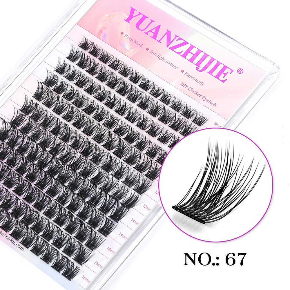 Segmented Eyelashes with Imported Fiber for United States Customers CHF - united states chf segmented eyelashes
