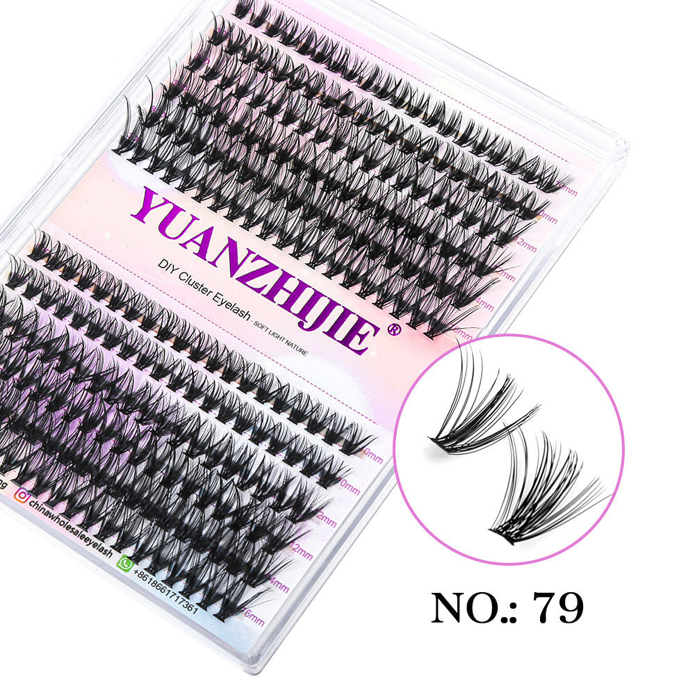 Segmented Eyelashes with Imported Fiber for United States Customers CHF - united states chf segmented eyelashes