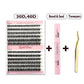 Segmented False Eyelashes Thick Curl Twelve Rows - segmented false eyelashes united states