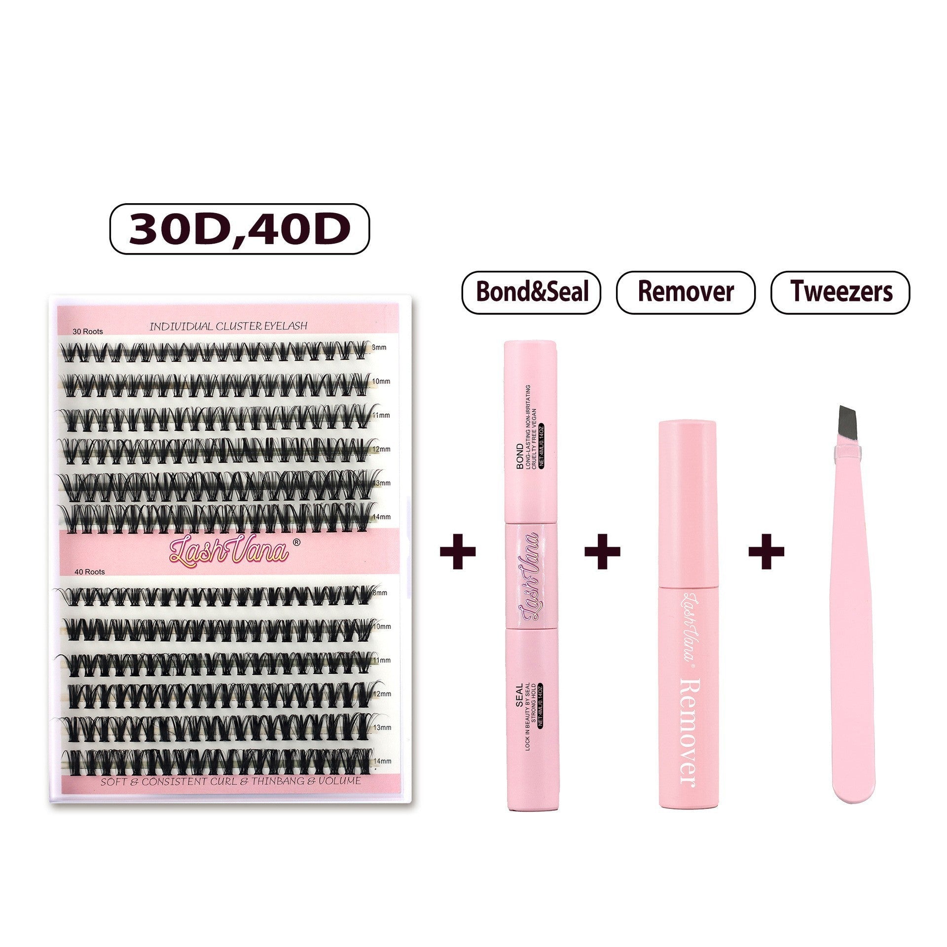 Segmented False Eyelashes Thick Curl Twelve Rows - segmented false eyelashes united states