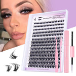 Segmented Natural Thick Individual False Eyelash Eyelashes - individual false eyelash eyelashes