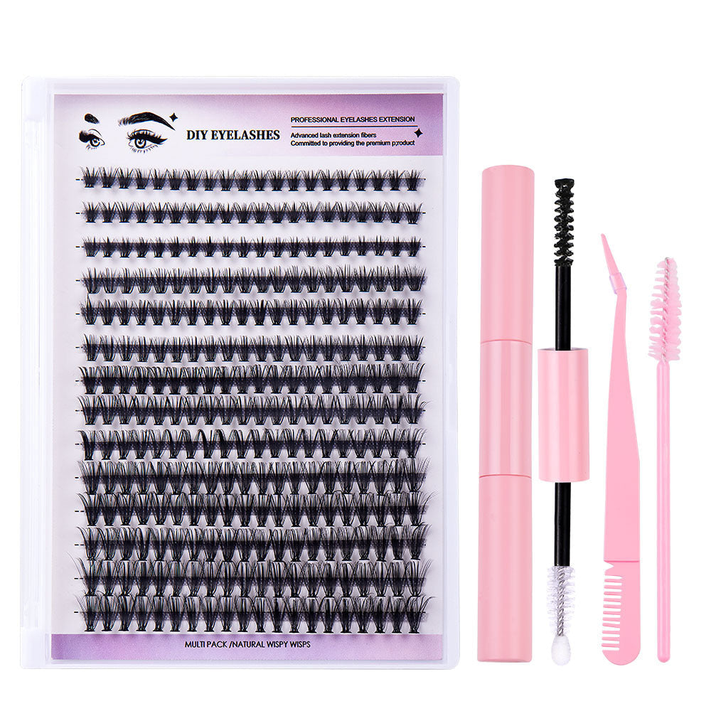 Segmented Natural Thick Individual False Eyelash Eyelashes - individual false eyelash eyelashes