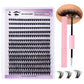 Segmented Natural Thick Individual False Eyelash Eyelashes - individual false eyelash eyelashes