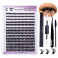 Segmented Natural Thick Individual False Eyelash Eyelashes - individual false eyelash eyelashes