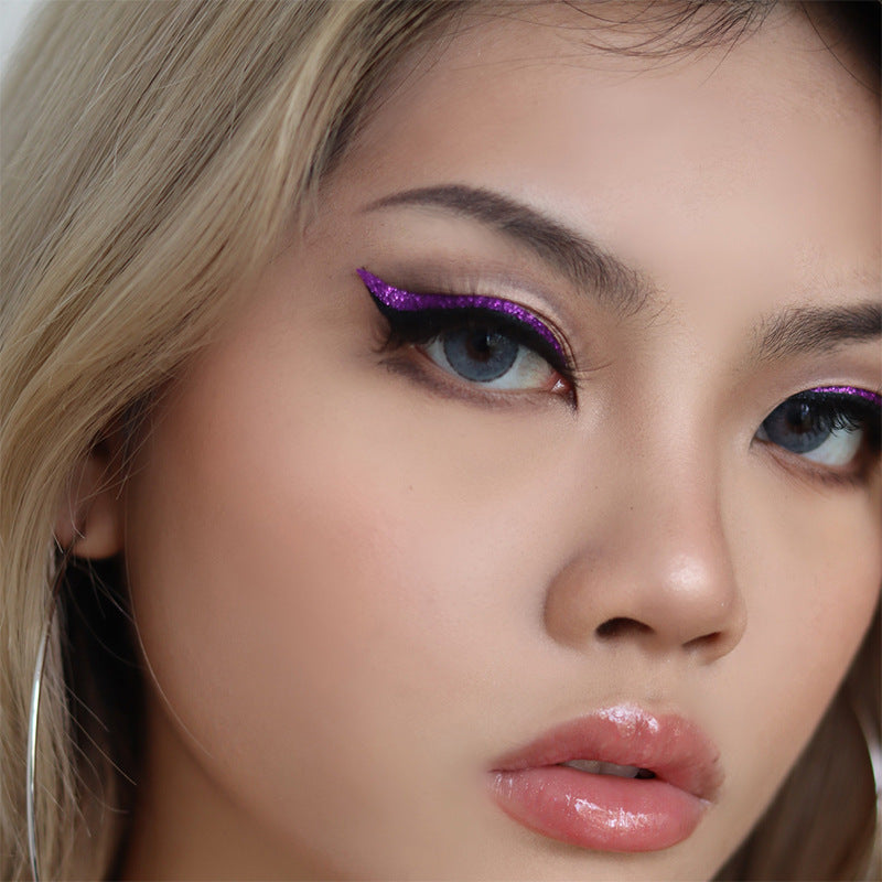 Self-Adhesive Eye Shadow Stickers in Fluorescent Green and Bright Colors - eye shadow stickers self-adhesive fe8006