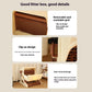 Semi Automatic Tilting Cat Litter Box with Lid in Multiple Colors - Teleplus litter box