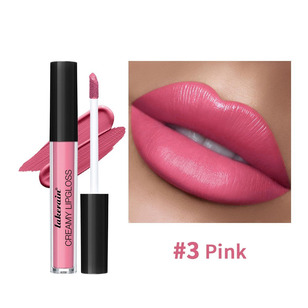 Semi Matte Velvet Waterproof Lip Glaze for Moisturizing and Universal Skin - Teleplus semi matte velvet waterproof cup