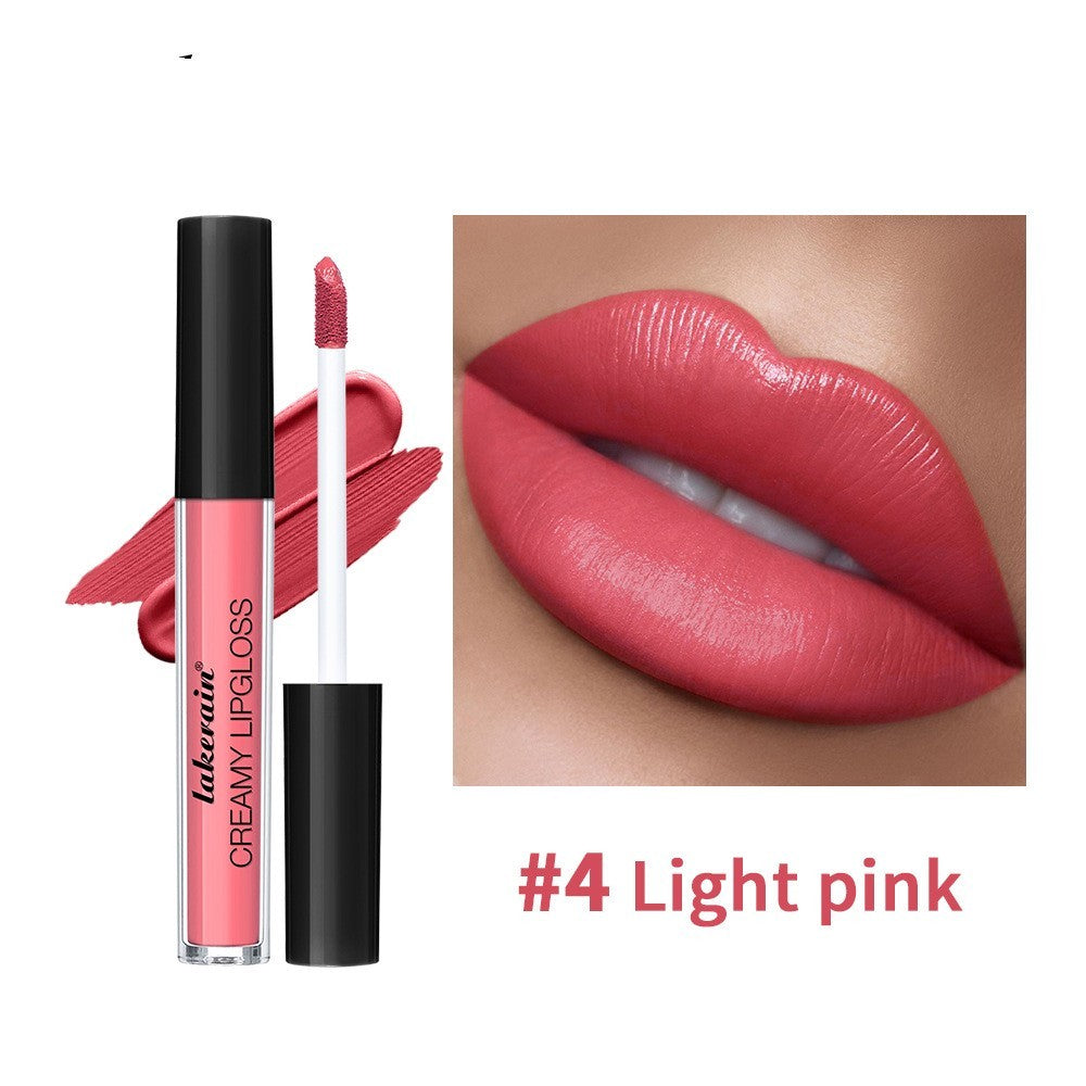 Semi Matte Velvet Waterproof Lip Glaze for Moisturizing and Universal Skin - Teleplus semi matte velvet waterproof cup