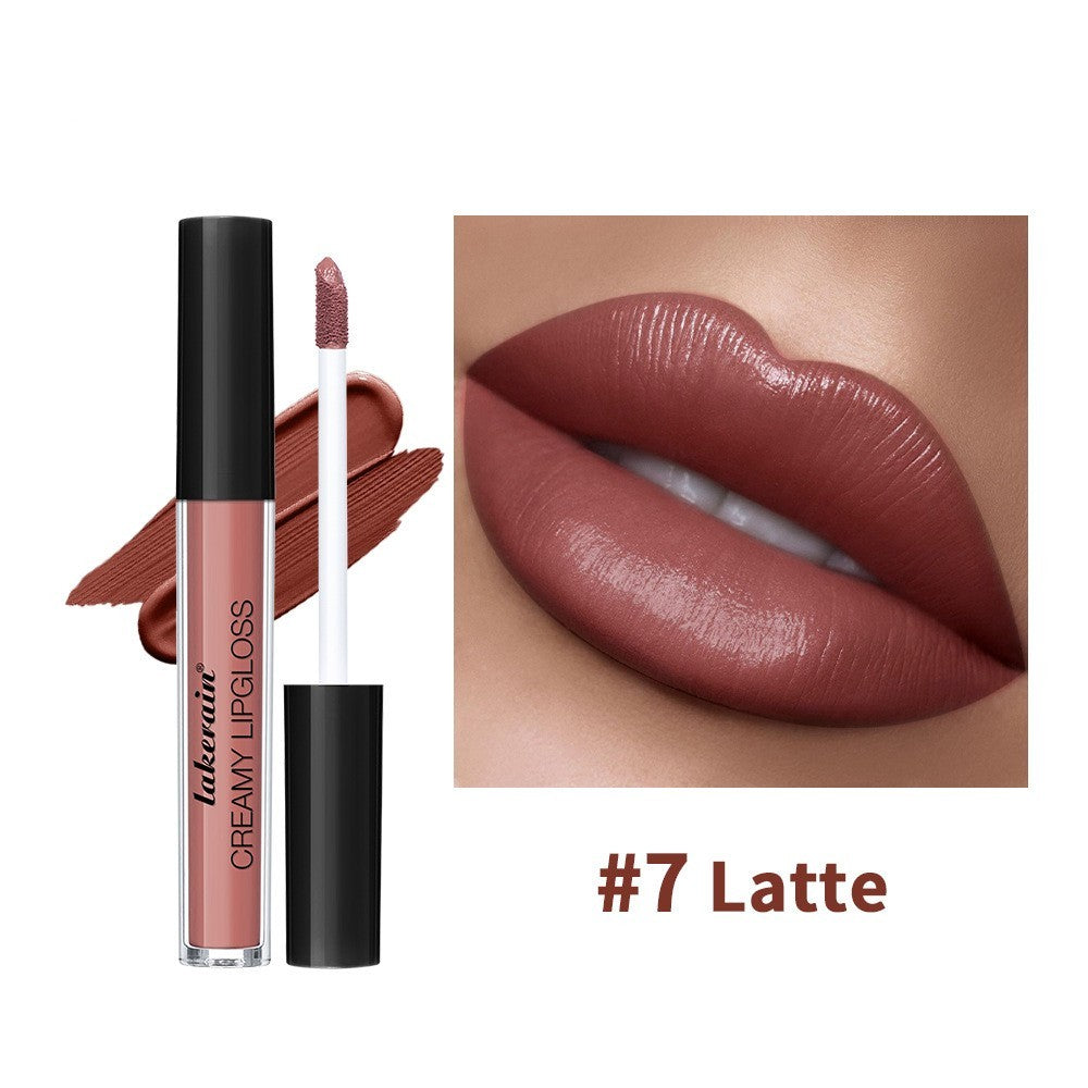 Semi Matte Velvet Waterproof Lip Glaze for Moisturizing and Universal Skin - Teleplus semi matte velvet waterproof cup