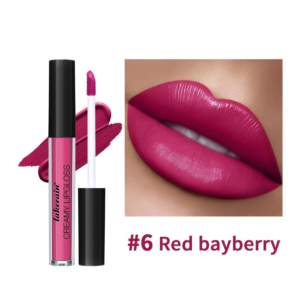 Semi Matte Velvet Waterproof Lip Glaze for Moisturizing and Universal Skin - Teleplus semi matte velvet waterproof cup