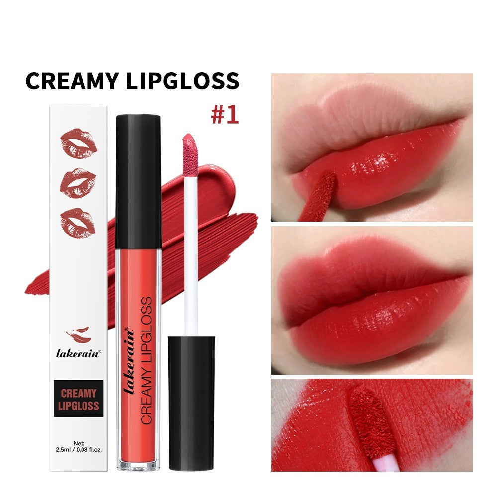 Semi Matte Velvet Waterproof Lip Glaze for Moisturizing and Universal Skin - Teleplus semi matte velvet waterproof cup
